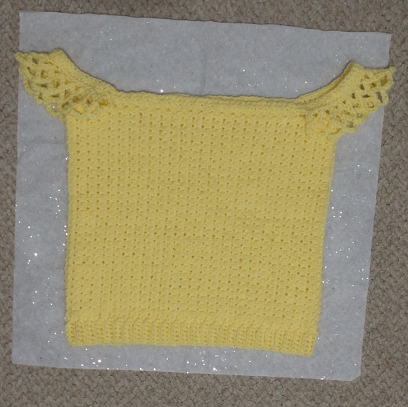 4xHP - Handmade Designer Off Shoulder Pastel Top - Picture 6 of 6